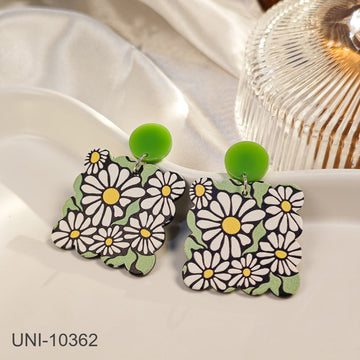 Acrylic Floral Series - Earring Style 3