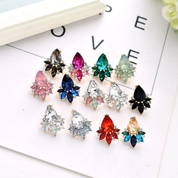 Fancy Crystal Diamond - Earring
