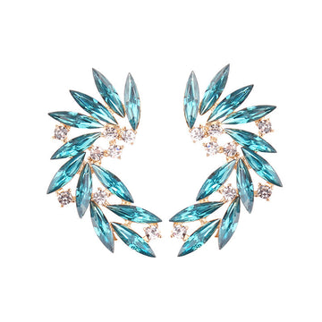 Blue Crystal - Earring