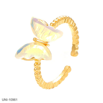 Shiny Butterfly Gold - Ring