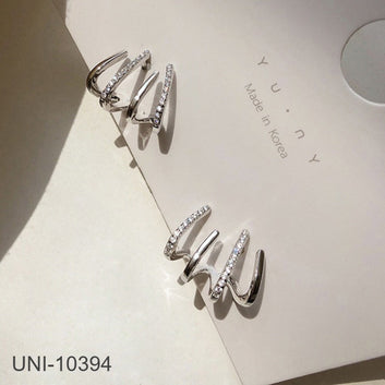 Multi Faux Silver - Earring