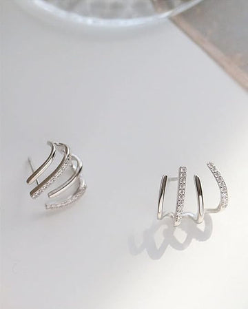 Faux Silver - Earring