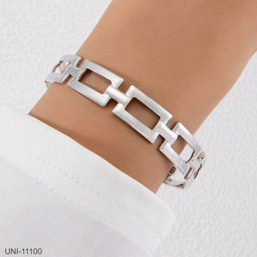 Luxury Silver Bangle - Bracelet