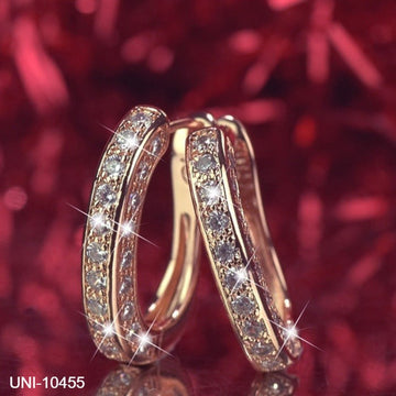 Rose Gold Diamond Sparkle - Earring