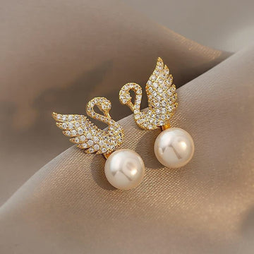 Flamingo Pearl - Earring