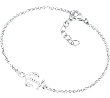 Silver Anchor - Anklet