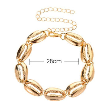 Foiled Silver - Bracelet / Anklet