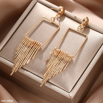 Classy Square Gold - Earring