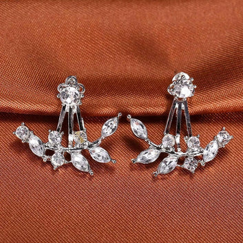 Silver Leaf - Earring