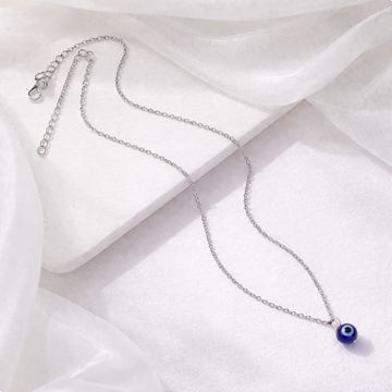 Silver Evil Eye - Necklace