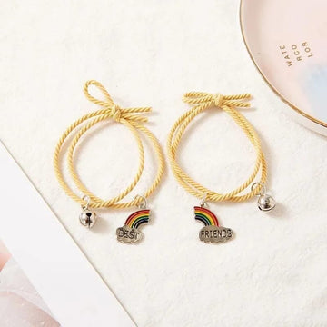 Best Friends Rainbow Yellow - Bracelet Set