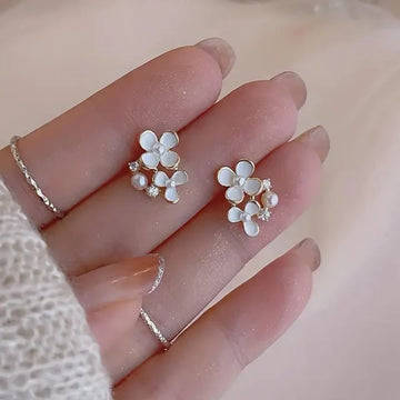 Flower & Pearl - Earring