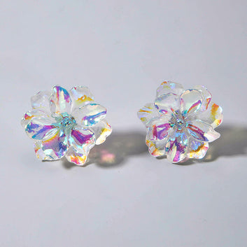 Crystal Flower - Earring
