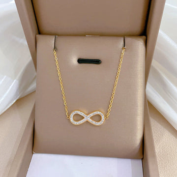 Infinity Friendship Gold - Necklace