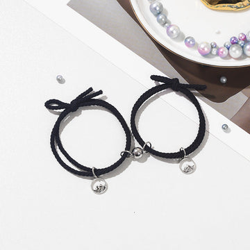 Tree Charm Magnetic Black - Bracelet Set