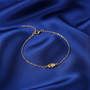 Cute Girl Gold - Anklet