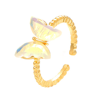 Shiny Butterfly Gold - Ring