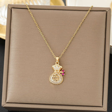 Vintage Perfume - Necklace