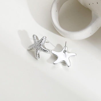 Silver Starfish - Earring