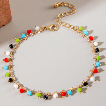 Multi Beads Gold - Bracelet