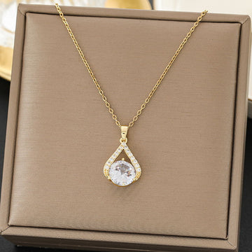 Fancy Diamond Gold - Necklace