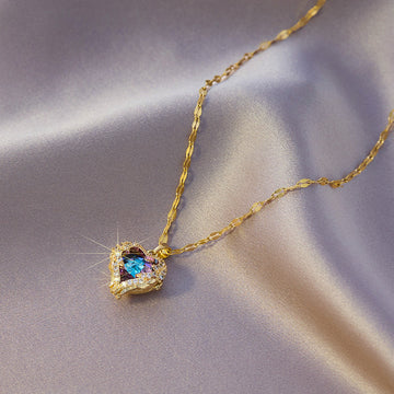 Crystal Heart - Necklace