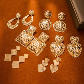 Luxury Gold Foil - Earring Style 3