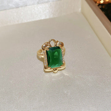 Royal Green Gem Gold - Ring