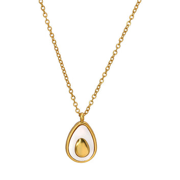Premium Gold Avocado - Necklace