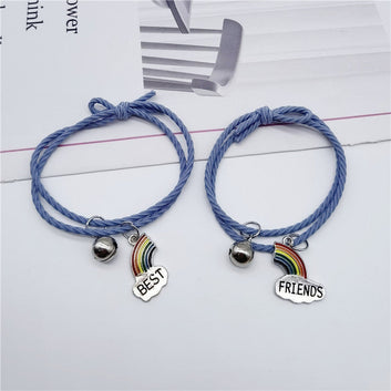 Best Friends Rainbow Blue - Bracelet Set