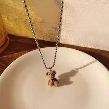 Brown Bear - Necklace