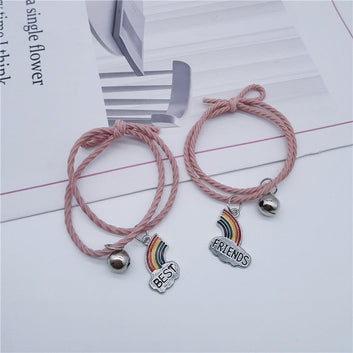 Best Friends Rainbow Pink - Bracelet Set
