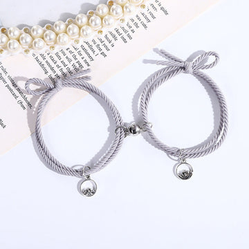 Tree Charm Magnetic Grey - Bracelet Set