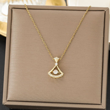 Fancy Diamond Gold - Necklace