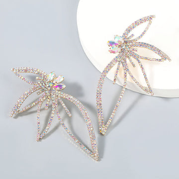 Gold Diamond Butterfly - Earring