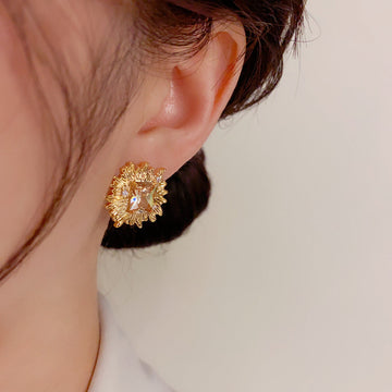 Diamond Luxury Gold - Earring