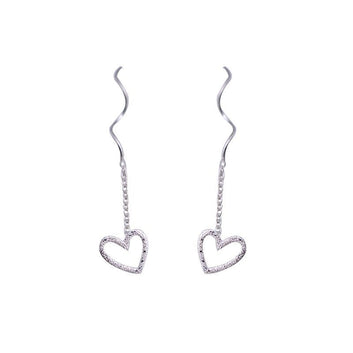 Dangling Heart - Earring