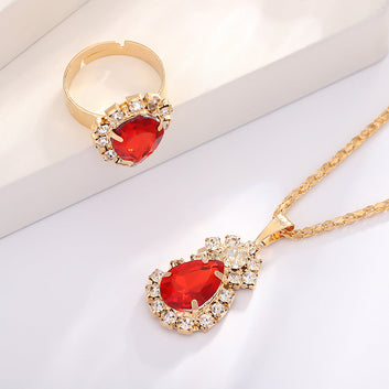 Red Diamond Gold - Jewelry Set