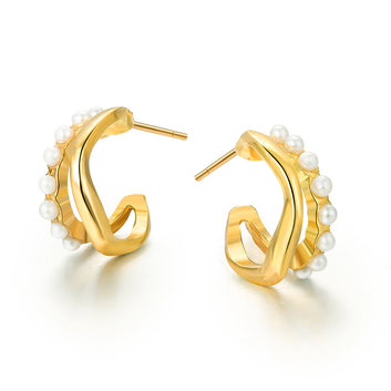 Pearl Gold - Earring