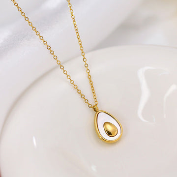 Premium Gold Avocado - Necklace