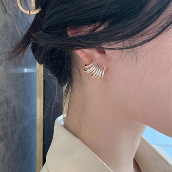 Diamonds Hoop Gold - Earring