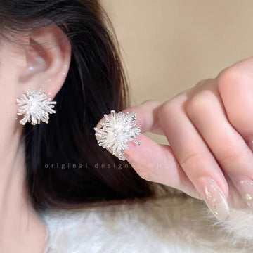White Flower - Earring
