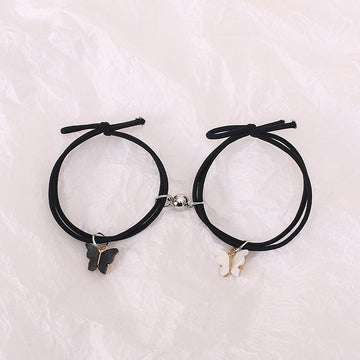 Black & White Butterfly - Bracelet Set