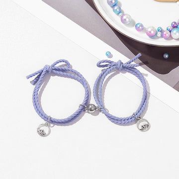 Tree Charm Magnetic Blue - Bracelet Set