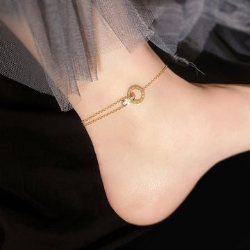 Interlocking Ring - Anklet