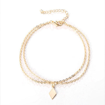 Double Layer Classy Gold - Anklet