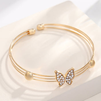 Blinky Butterfly Gold - Jewelry Set
