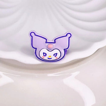Kuromi Sanrio Character - Ring
