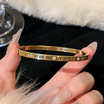 Premium Gold Series Bangle - Bracelet Style 6