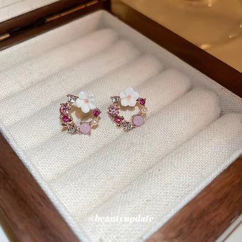 Wreath Flower - Earring